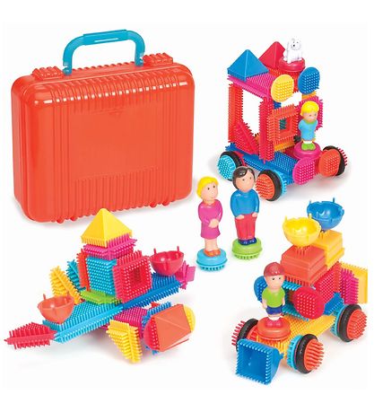 Bristle Blocks Case - 85 pcs - Big Value