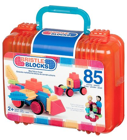 Bristle Blocks Case - 85 pcs - Big Value