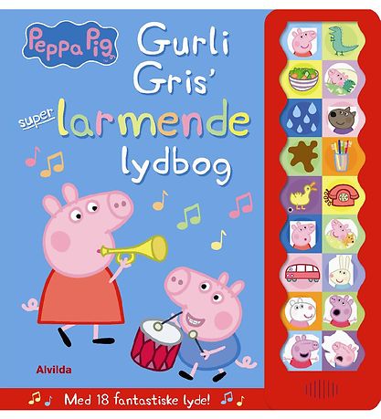 Alvilda Book - Danish - Gurli Girs' Super-larmende Lydbog - DA