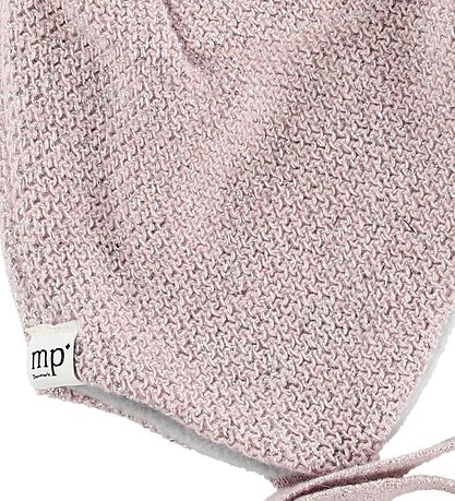 MP Beanie - Wool/Polyester - Pink w. Glitter