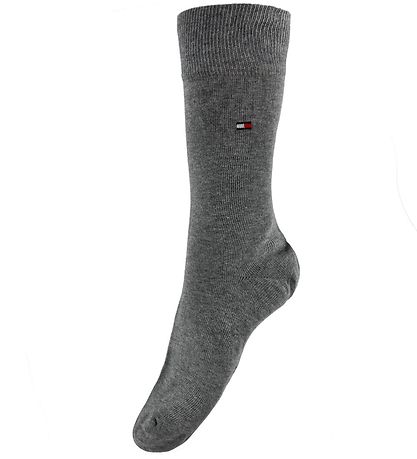 Tommy Hilfiger Socken - 2er-Pack - Classic - Grau Meliert