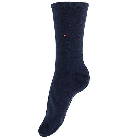 Tommy Hilfiger Socken - 2er-Pack - Casual - Blau Meliert