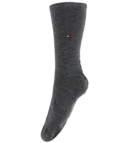 Tommy Hilfiger Socken - 2er-Pack - Casual - Grau Meliert