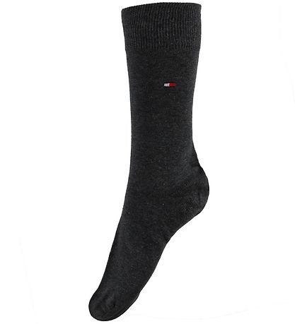 Tommy Hilfiger Socken - 2er-Pack - Casual - Anthrazitgrau-Melier