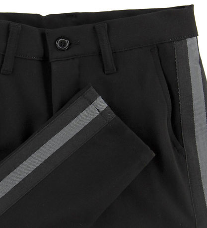 Grunt Trousers - Dude - Black/Striped