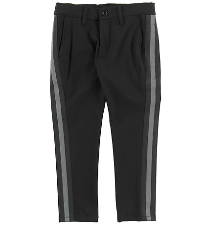 Grunt Trousers - Dude - Black/Striped