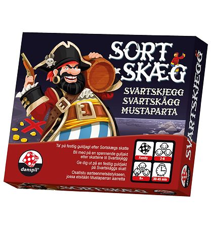 Danspil Card Game - Sortskæg