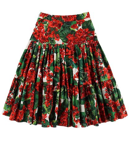 Dolce & Gabbana Rock - Portofino - Rot/Grün m. Blumen