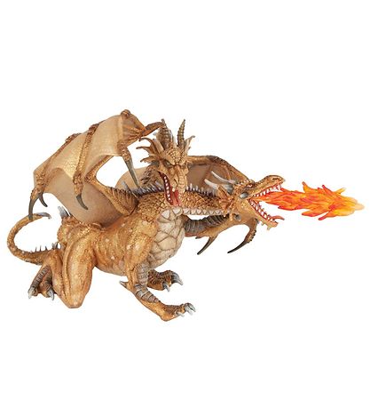 Papo Zweiköpfiger Drache - L: 24 cm