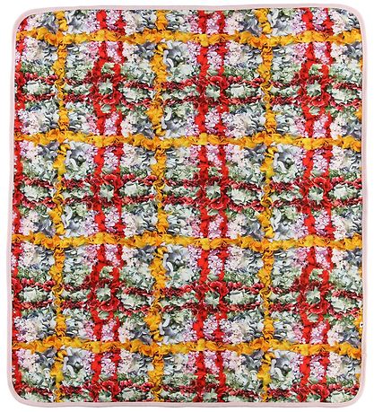 Molo Blanket - Neala - 85x75 - Checked Flowers