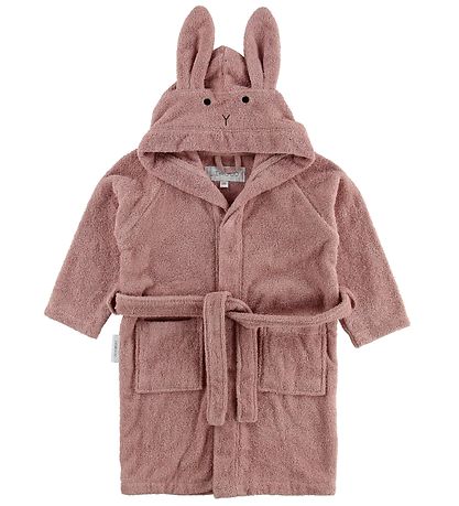 Liewood Bathrobe - Lily - Rabbit - Rose