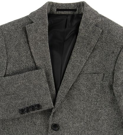 Grunt Blazer - Ull/Pólýester - Salt & Pepper