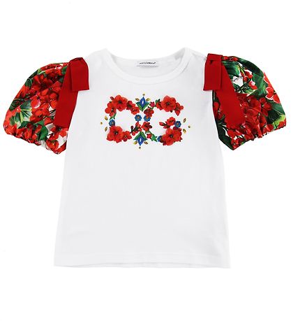 Dolce & Gabbana Stuttermabolur - Portofino - Hvítur