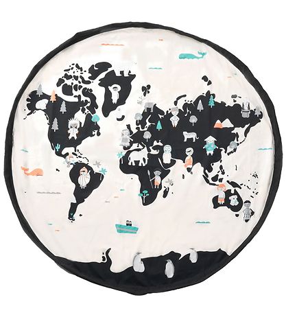 Play&Go Play Mat - D: 140 Cm - World map