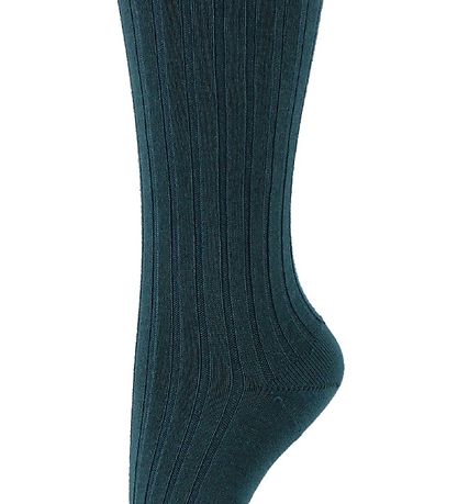 Condor Knee High Socks - Rib - Petrol