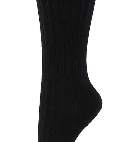 Condor Kniestrümpfe - Rib - Schwarz