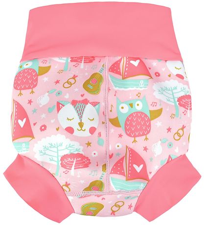 Splash About Sundbleyja - Happy Nappy - UV50+ - Ugla og kisinn