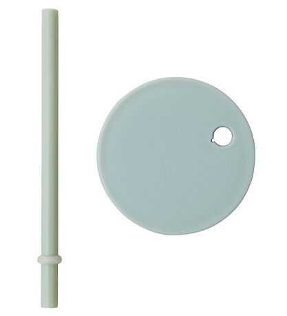 Design Letters Straw/Lid - Green