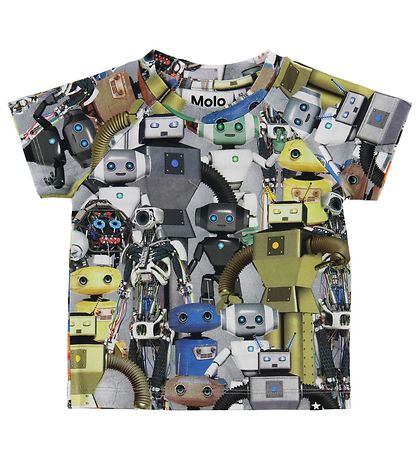 Molo Stuttermabolur - Emmett - Robots