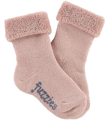 Fuzzies Baby Socks - Powder