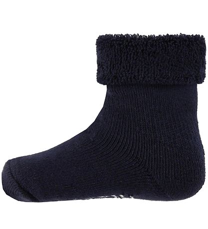 Fuzzies Baby Socks - Navy