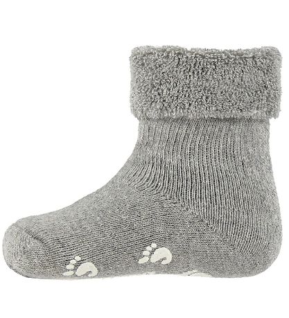 Fuzzies Bremsusokkar M. Stamt - Ljósgrátt
