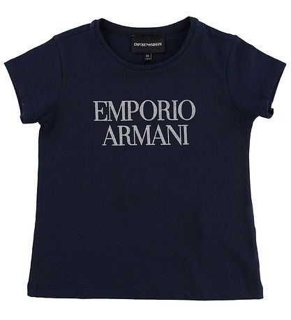 Emporio Armani T-paita - Laivastonsininen, Kimalle