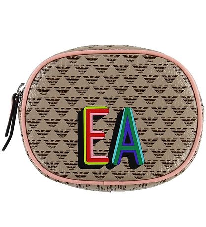 Emporio Armani Mittistaska - Ecru/Bleikt M. Lógó