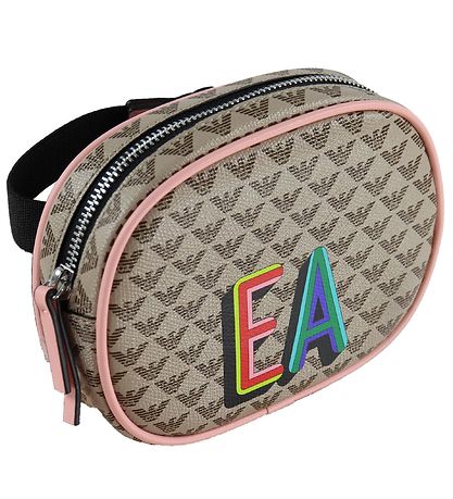 Emporio Armani Mittistaska - Ecru/Bleikt M. Lógó