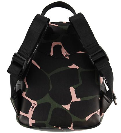 Emporio Armani Reppu - Musta, Army/Vaaleanpunainen Printti