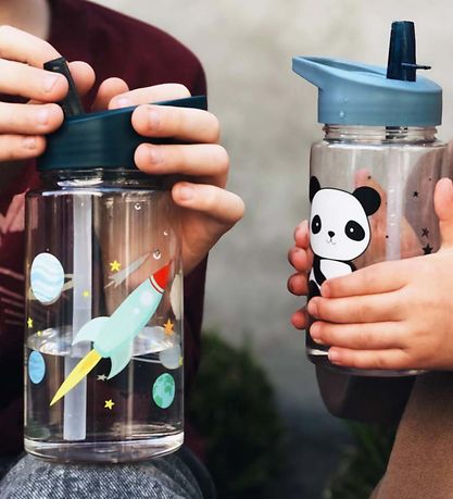 A Little Lovely Company Vattenflaska - 400 ml - Space