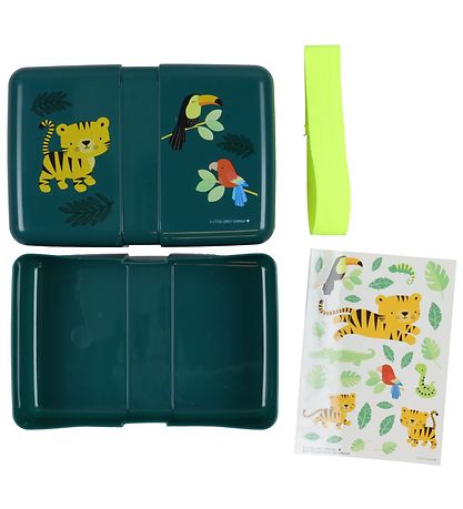 A Little Lovely Company Nestisbox - 850 ml - Jungle Tígrisdýr