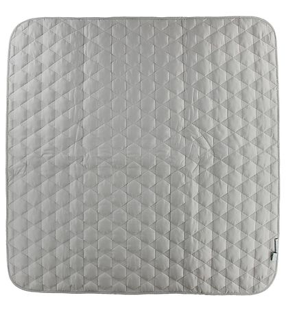 Smallstuff Play Mat - 100x100 - Quilted - Light Grey