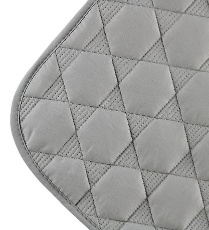 Smallstuff Play Mat - 100x100 - Quilted - Light Grey