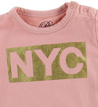Petit by Sofie Schnoor Stuttermabolur - NYC - Bleikt M. NYC