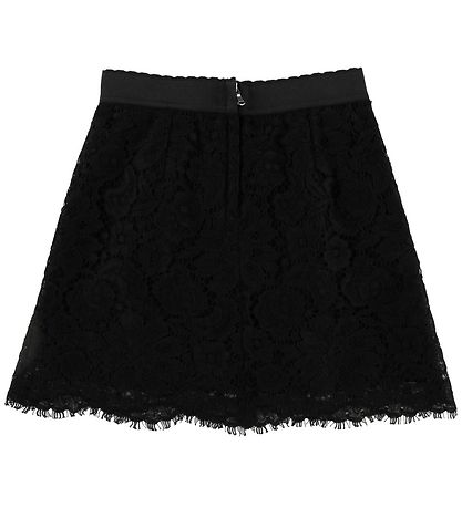 Dolce & Gabbana Hame - Eläin - Musta, Pitsi