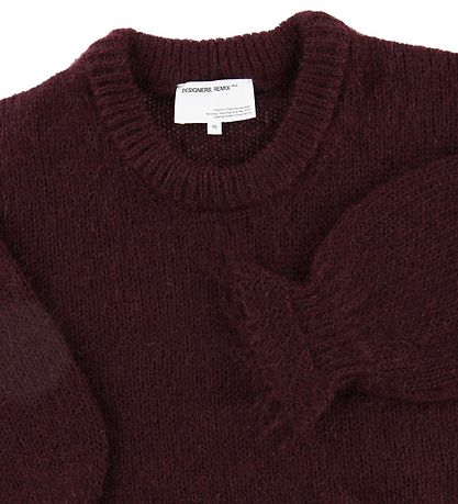 Designers Remix Blússa - Prjónað - Ilia - Rouge Noir