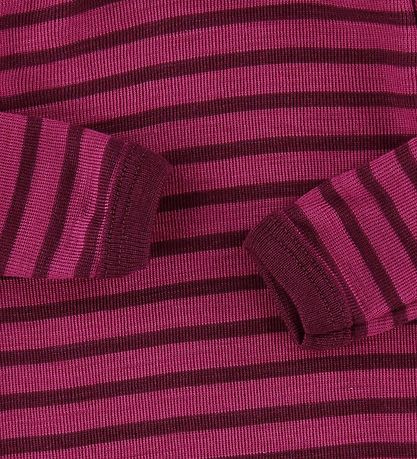 Engel Romper L/æ - Wol/Zijde - Raspberry/Orchid