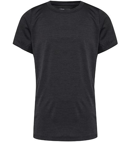 Hummel T-Shirt - HMLHarald - Dunkelgrau-Meliert meliert