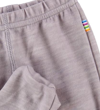Joha Leggings M. Fætur - Ull/Bambus - Fjólublátt