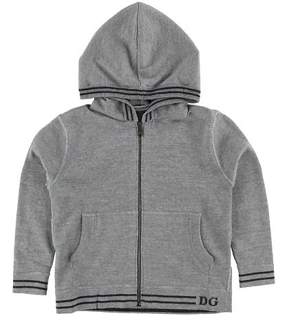 Dolce & Gabbana Cardigan - Ull - DNA - Grátt