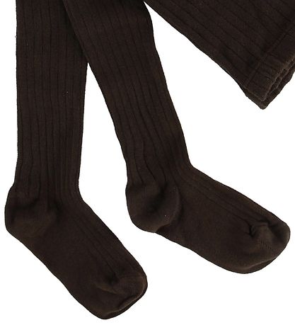 Condor Tights - Rib - Dark Brown