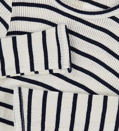 Minimalisma Bluse - Bergen - Seide/Baumwolle - Sailor