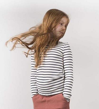 Minimalisma Bluse - Bergen - Seide/Baumwolle - Sailor
