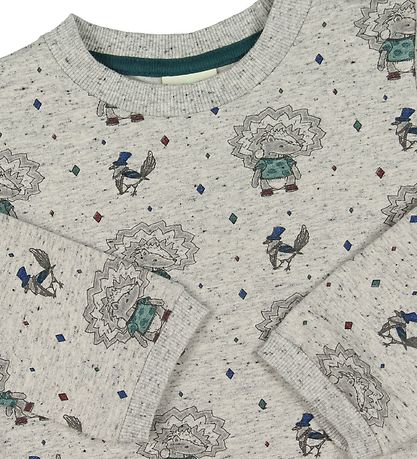 En Fant Sweatshirt - Grey w. Print