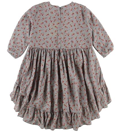Gro Kjóll - Cille - Grey/Multi