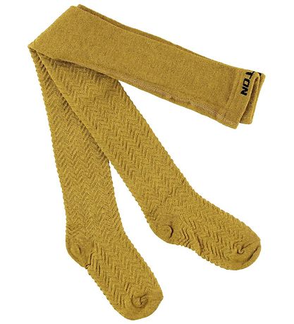 Collants Melton - Jaune Moutarde