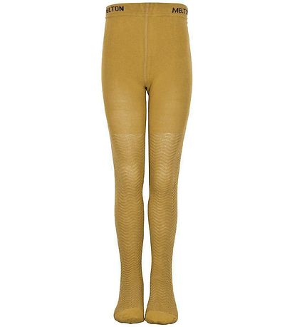 Collants Melton - Jaune Moutarde