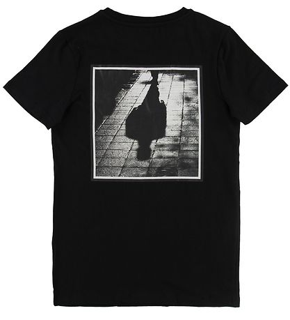 Hound T-shirt - Black w. Print