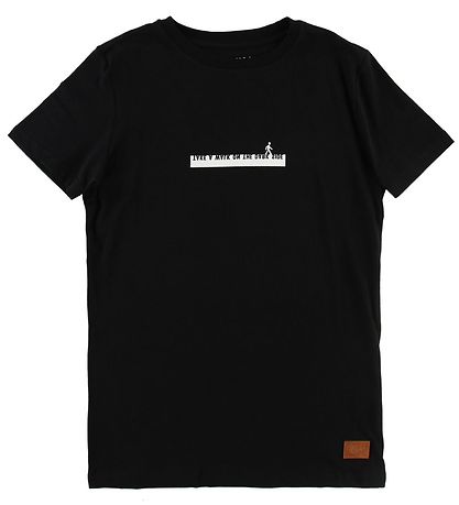 Hound T-shirt - Black w. Print
